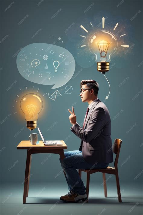 Premium Photo | Person having an idea usable in powerpoint
