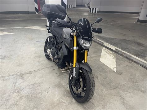 Купить б у Yamaha MT 09 FZ 09 инжектор 6 передач в Москве серый naked bike 2015 года на Авто