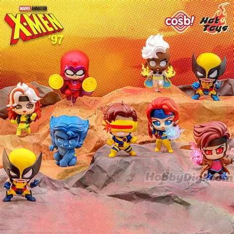 Hot Toys Cosbi 盲盒迷你珍藏人偶系列 CBX182 Marvel 變種特攻 X Men 97系列 原盒8款不重複