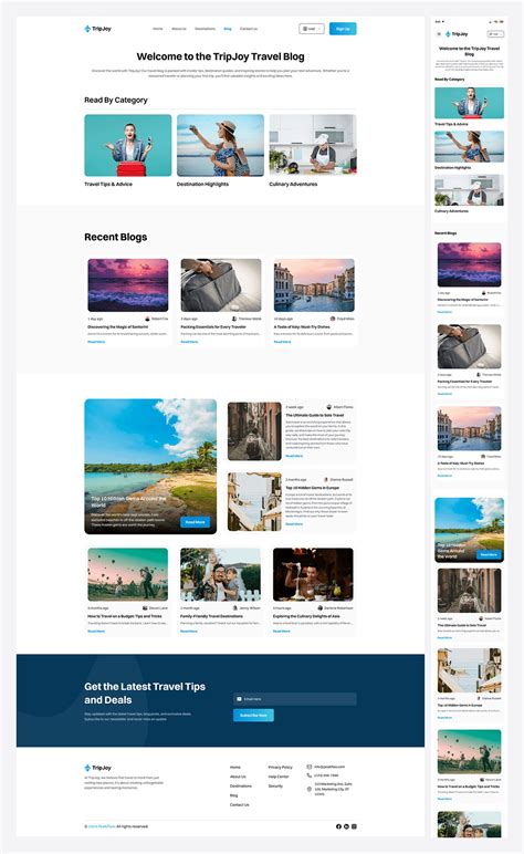 Travel Booking Website UI Design :: Behance
