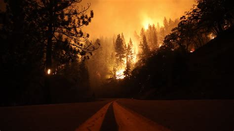 Two Killed From Fast Moving Wildfires Scorching Northern California As