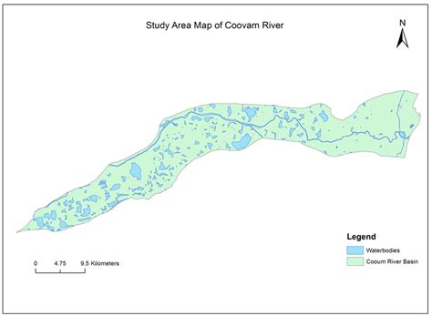 A Study Area Map Of Cooum River Download Scientific Diagram