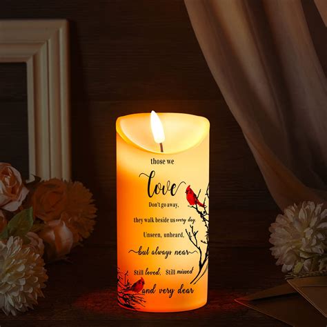 Snapklik.com : Memorial Candles Memorial Gifts LED Memorial Candles For ...