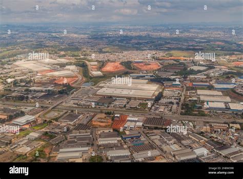 Aerial view of Sao Paulo suburbs, Brazil Stock Photo - Alamy