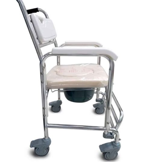 Cadeira Roda Para Banho - Cadeira de Rodas Higiênica Para Banho Mobil Ultralux até 100kg - Superfisio