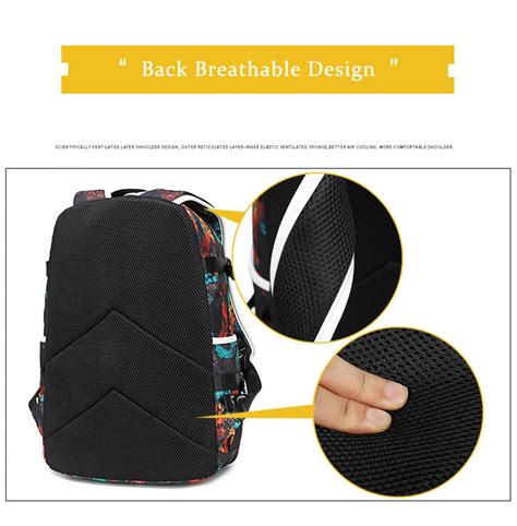 Граффити печати школьные ранцы для мальчиков подростков USB Ноутбук ...