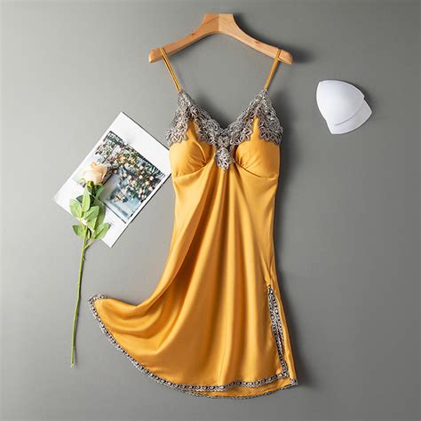 Herrnalise Women Satin Sling Skirt Dress Sexy Lingerie Home Wear Pajamas Nightdress Walmart