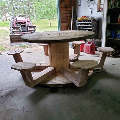 wooden spool patio table artofit