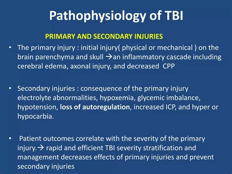 Traumatic brain injury | PPTX