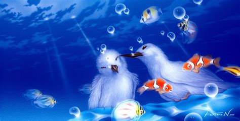 Фантастический мир дикой природы. Картины японского художника Kentaro ...