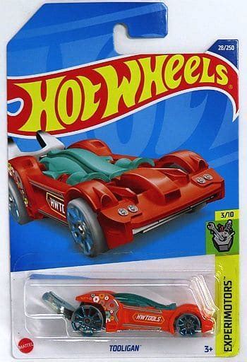 Minicar TOOLIGAN Orange X Blue Hot Wheels EXPERIMOTORS HCX