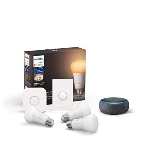 Philips Hue White Ambiance Led Smart Button Starter Kit Bundle With