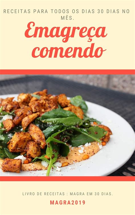 Emagreça comendo Livro de receitas Magra em 30 dias Receitas fitness