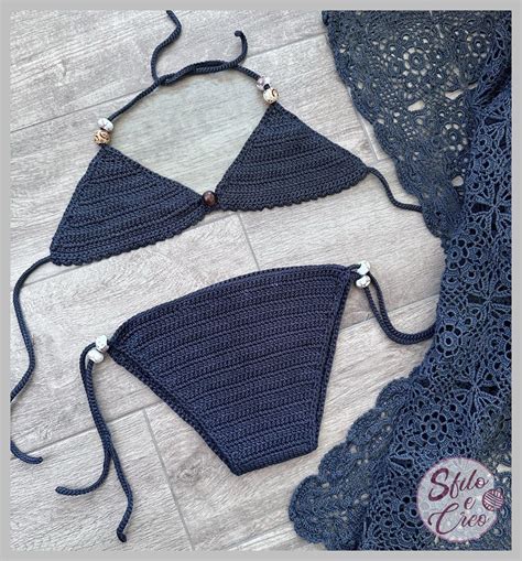 Come Fare Un Bikini Semplicissimo A Uncinetto Sfilo E Creo
