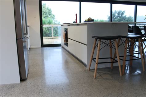 Kitchen Polished Floor - Polished Concrete Floor - Concrete Specialists