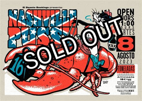 Nashville Pussy Gira Agosto