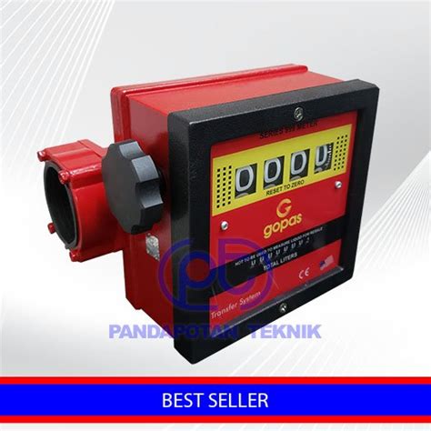 Jual Flow Meter GOPAS Series 999 4 Digit 2 Inch Flow Meter Solar