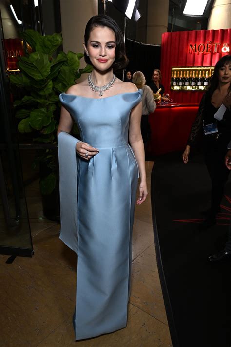 Selena Gomez Looked Like a Princess in Her Cinderella-Blue Dress at the