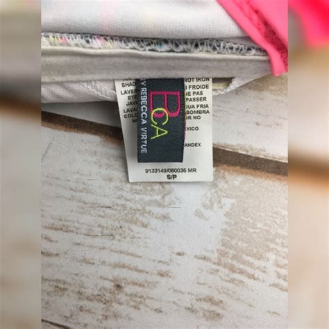 Becca Swim Bca Rebecca Virtue Color Block Stripe Bikini Top S Poshmark