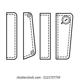 2,010 Flap Pocket Images, Stock Photos & Vectors | Shutterstock