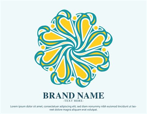 Colorful art logo design template 7058829 Vector Art at Vecteezy