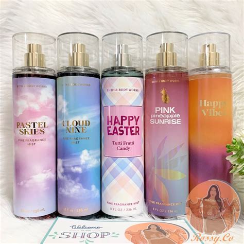 Bath Body Works BBW Pink Pineapple Sunrise Cloud Nine Shopee Philippines