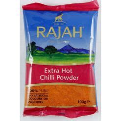 Rajah Extra Hot Chilli Powder 100g 400g Packs Asian Dukan