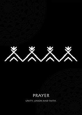 Prayer Poster Picture Metal Print Paint By Gab Fernando Displate