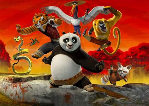bocor tampilan karakter   kung fu panda  greenscene