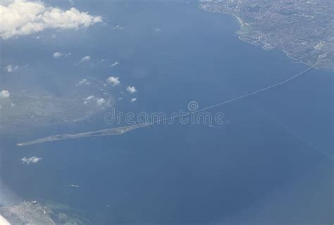 Aerial View of Europe from an Airplane Stock Photo - Image of ...