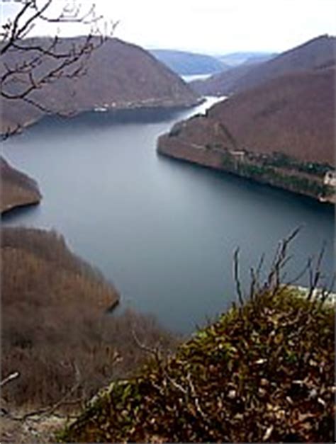 Hartă Gilău Lacul de acumulare Tarnita