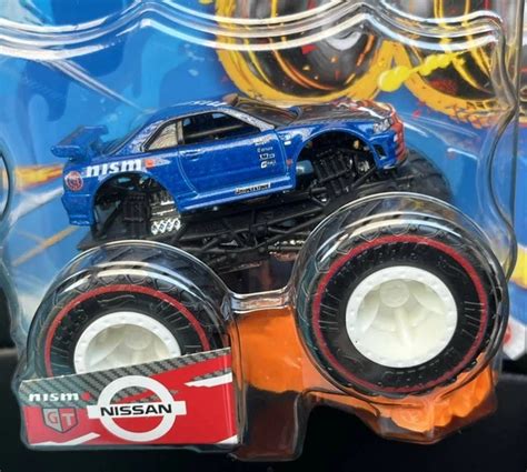 Hot Wheels Monster Truck Nissan Skyline R Gt R Nismo Eur Picclick Fr