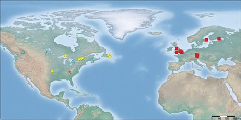 distribution  collection localities  analysed specimens  anania