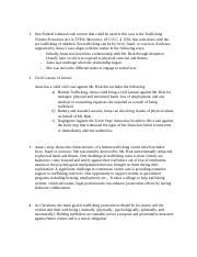 Combating Sex Trafficking A Case Study On Trafficking Victims Course Hero