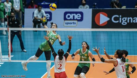 Dlsu Prepares For Uaap Womens Volleyball Semis With Easy Win Over Ue