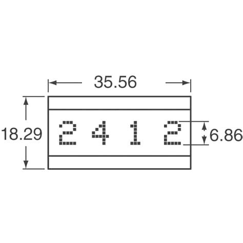 Ams OSRAM USA INC PD4437 Optoelectronics LED Dot Matrix And Cluster