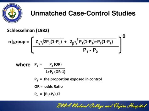 Case Control Study Formula at Carlos Pratt blog