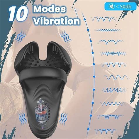 Couple Vibrating Penis Cock Ring Clit G Spot Stimulator Dildo Sex Toys