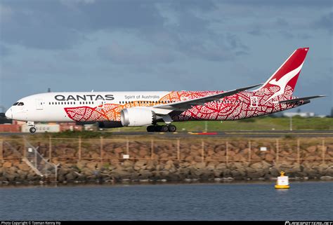 VH ZND Qantas Boeing 787 9 Dreamliner Photo By Tzeman Kenny Ho ID