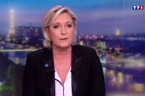 Marine Le Pen sera l invitée du JT de 20H de TF1 ce lundi 3 décembre