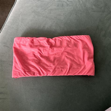 Skims Hot Pink Tube Top Size Xs Repop Never Worn Depop