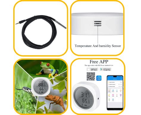 Inkbird IBS-TH1 Plus Smart Sensor Data Logger: Wireless Temperature and ...