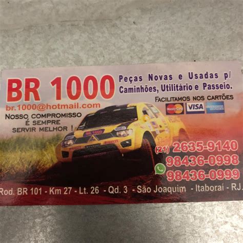 Br 1000 Comercio De Peças Novas E Usadas - Br 1000 Comercio De Peças | Itaboraí RJ