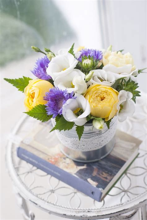 Пин от пользователя Cветлана на доске Букети | Цветы, Букет, Ведро