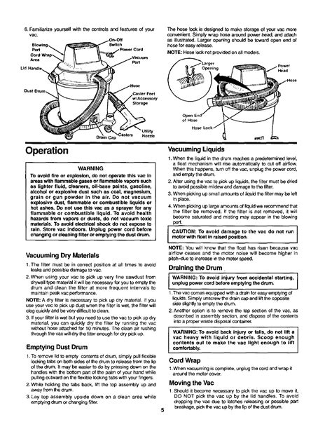 Craftsman Wet Dry Vac Manual