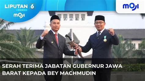 Bey Machmudin Resmi Gantikan Ridwan Kamil Liputan 6 Pagi Moji