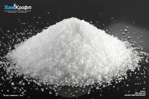 Калия гидрокарбонат, 99% (чда) | chemcraft.ru