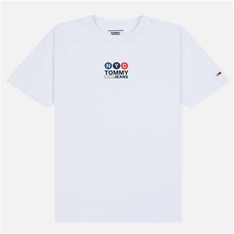 Мужская футболка Tommy Jeans Subway Logo, DM0DM06507100
