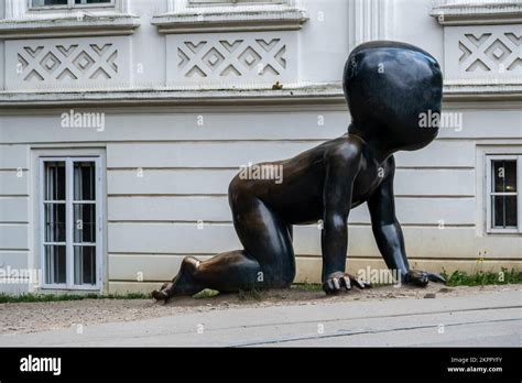 Prague Czech Republic 5 September 2022 Crawling Babies Czech