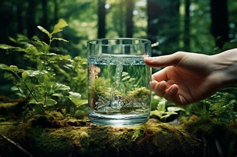 Premium Ai Image Clean Water Fresh